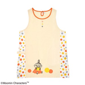 The Moomins Apron Colorful Dot Beige 5 6