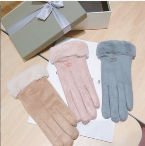 冬の保温シンプル手袋          ZCHA162