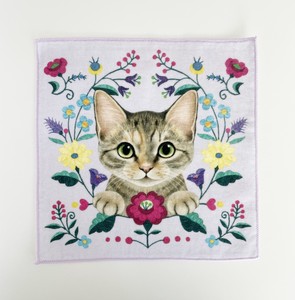 Cat Shop Towel Handkerchief