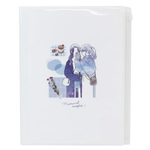 Pocket File Style Girl Fastener 6 Pocket A4 Plastic Folder