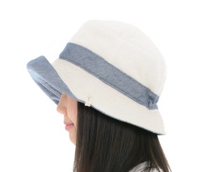 Organic Cotton Pile Reversible Hat BLUE