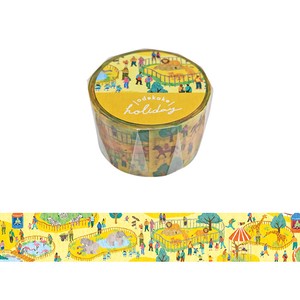 HOLIDAY Washi Tape 95118  Zoo Width 25mm / Length 5m 2022