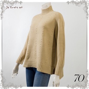 Material Boucle Material Dot Switch Fresh Sweater Knitted Lady