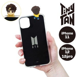 TinyTAN フィギュアクリアiPhoneケース (J-HOPE)【iPhone11】【iphone12/12Pro】