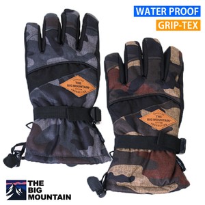 【THE BIG MOUNTAIN】防水インナー内蔵 スキー手袋 メンズ スキーグローブ YK11