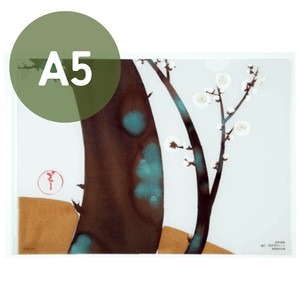 File A5 Clear File White Plum File Clear Book