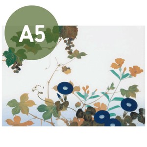 再生PP A5クリアファイル〈四季花鳥図巻(夏)〉酒井抱一