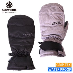 【SNOWMARK】防水インナー内蔵 スキー手袋 メンズ スキーミトングローブ LV51