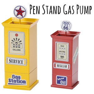 Pen Holder Gasoline Stand Stationery Interior Accessory Case