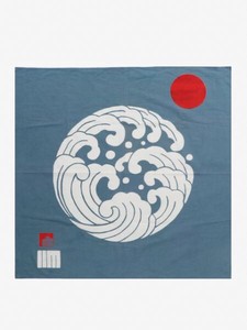 Wave Pattern "Furoshiki" Japanese Traditional Wrapping Cloth