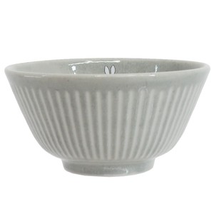 【茶碗】ミッフィー 磁器製ライスボウル ストーングレー