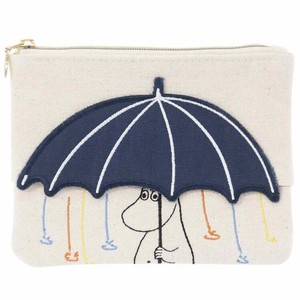 【ポーチ】ムーミン ポケットティッシュケース付きポーチ Moomin 雨と傘