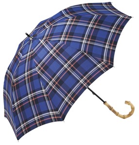 All Weather Umbrella Stick Umbrella Madras Checkered