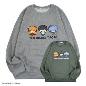 Hoodie Evangelion Wool-Lined Sweatshirt Printed
