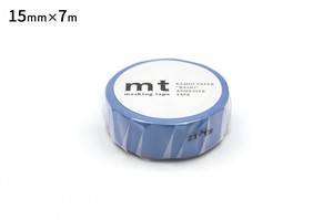 【カモ井加工紙】mt 1P ブルー  / マスキングテープ