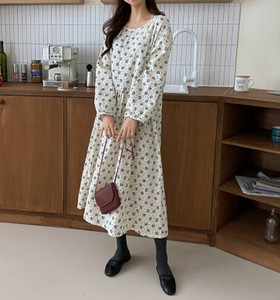 Casual Dress Flare Natural One-piece Dress