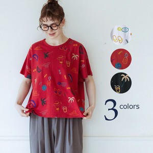 2022 S/S Embroidery Dolman T-shirt