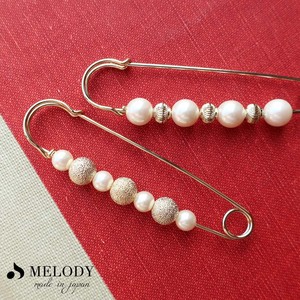 Brooch Pearl Jewelry Made in Japan