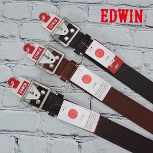 【日本製】エドウイン （EDWIN）日本製 40mmラインギャリソンベルト オールシーズン 国産品 定番商品