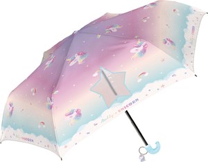 Elegant Pastel Border Dome Umbrella Random Colour