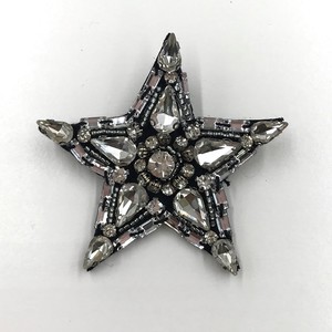 Brooch Rhinestone Beads type Star