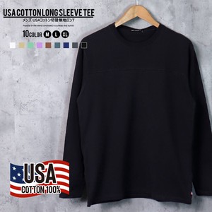 Men's US Cotton Switch Long T-shirts Big 12 100