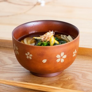 Soup Bowl Brown Sakura
