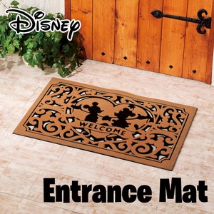 Disney Doormat Mick Minnie Silhouette Welcome Mat