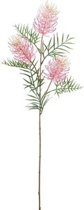 【造花】グレビレアスプレー　ピンク　FA−7376P