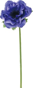 【造花】フリルアネモネ　ブルー　FFH−0051BLU