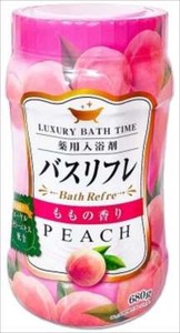 バスリフレ薬用入浴剤桃の香りR680G 【 入浴剤 】