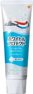 アクアフレッシュ ホワイト＆プロテクト クリーンミント 140g 【 歯磨き 】
