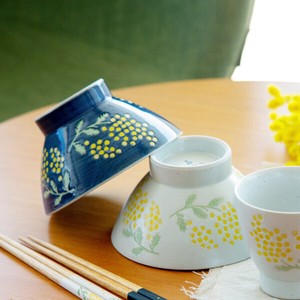Hasami ware Rice Bowl Gift Mimosa
