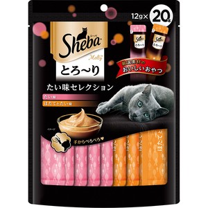 ［マースジャパン］シーバ とろ〜り メルティ たい味セレクション 12g×20P