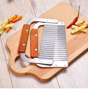 Kitchen Tool Stainless Wave Knife Multiple Functions Vegetables Utility Knife 2022