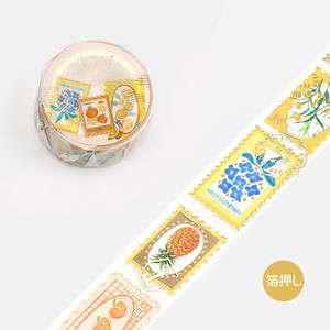 2022 New BGM Washi Tape SP Post Office Plant Yellow
