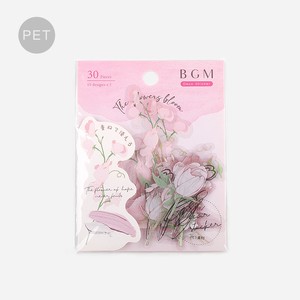 BGM Stickers Clear Stickers Pink