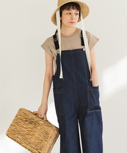 Overall Overall Denim Twill Pocket Natural