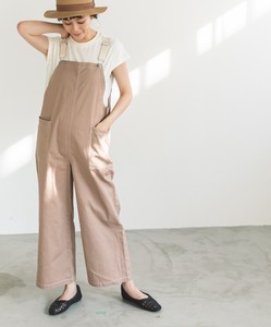 Overall Overall Denim Twill Pocket Natural