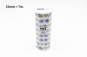 【カモ井加工紙】mt 8P ストーン・ブルー  / マスキングテープ