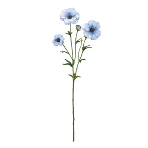 【セール品】MAGIQ　リュクスラナンキュラス　グレイッシュブルー　造花　ラナンキュラス