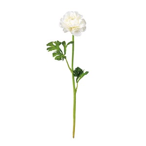【セール品】MAGIQ　ボヌールラナンキュラス　クリームホワイト　造花　ラナンキュラス