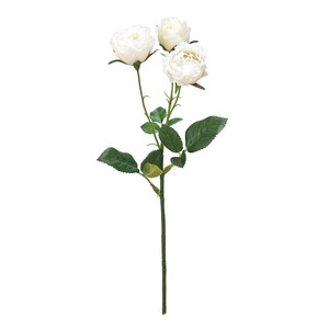 Artificial Plant Flower Pick White