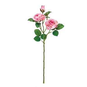 【セール品】MAGIQ　マリエッタローズ　ホットピンク　造花　ローズ　バラ
