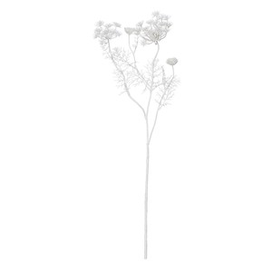 【セール品】MAGIQ　ピュリエクイーンアンレース　ホワイト　造花　レースフラワー　ディル