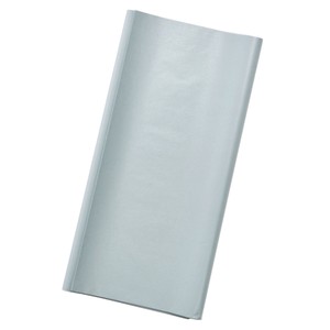 Wax Paper Silver Gray Package Material 50 Pcs Non-woven Cloth Paper