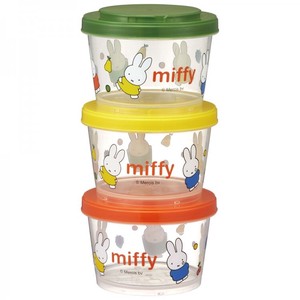 Storage Jar Miffy 3-pcs 240ml Made in Japan