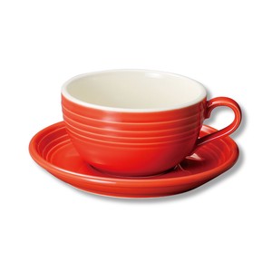 Cup & Saucer Set Red Saucer