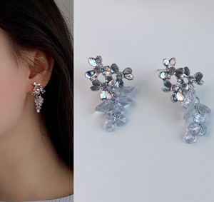 Flower Fringe Pierced Earring Earring 2022