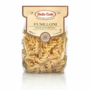 【イタリア産ショートパスタ】ダラ コスタ　フジローニ（500g）